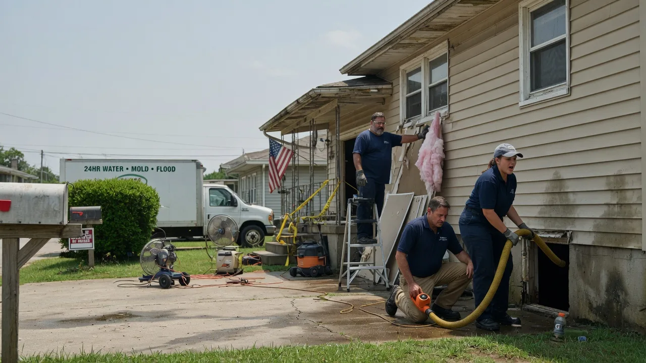 Water Damage Repair in Mount Sterling, IA near me